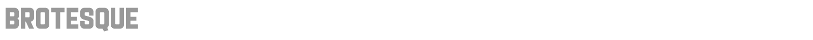 Brotesque font preview